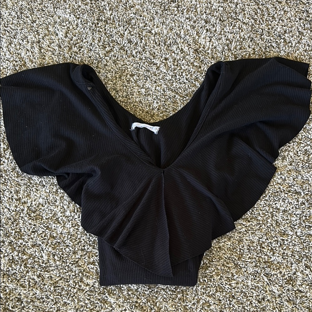 Wasabi + Mint Black Bodysuit